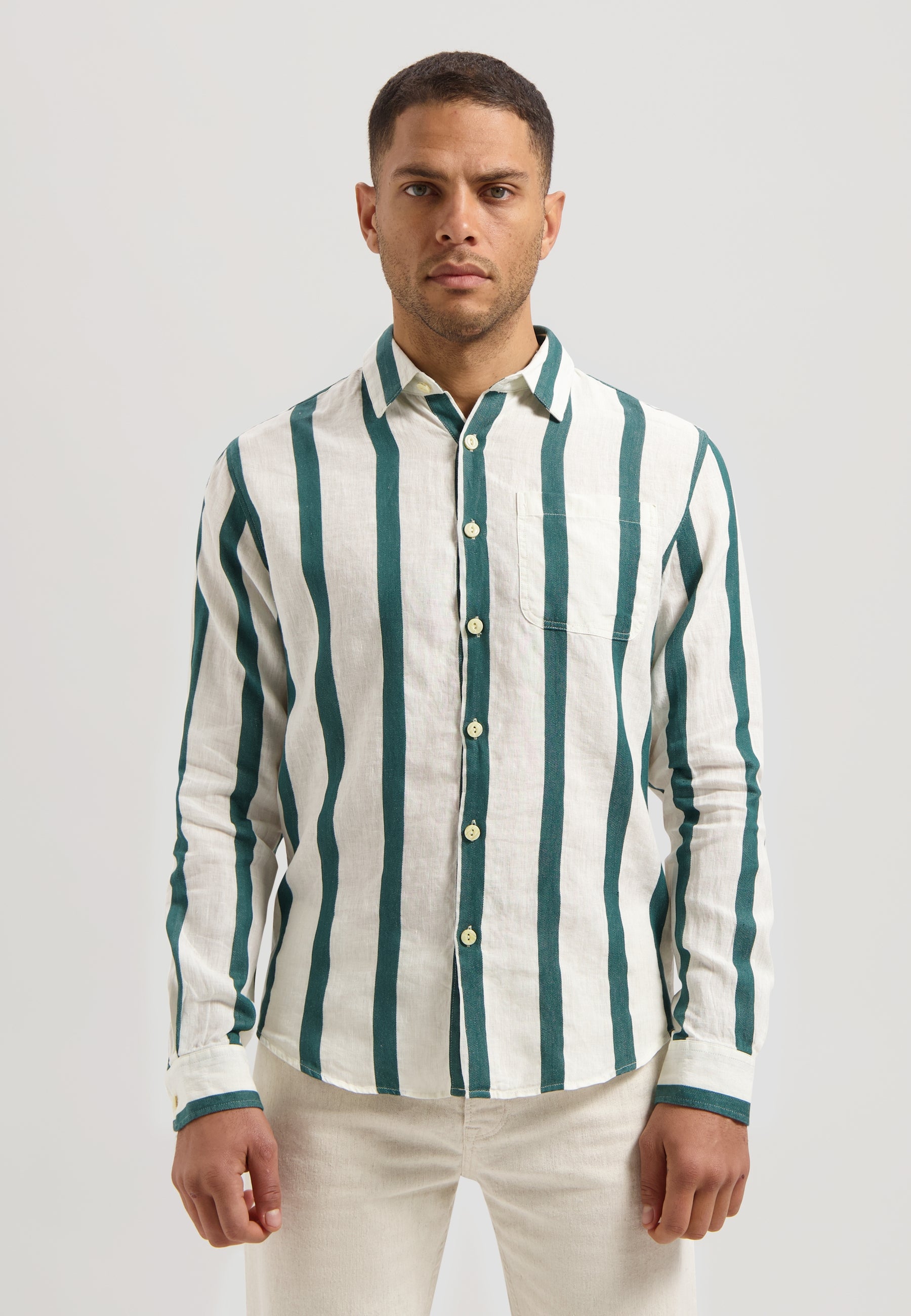 dstrezzed Miller Shirt Silver Birch