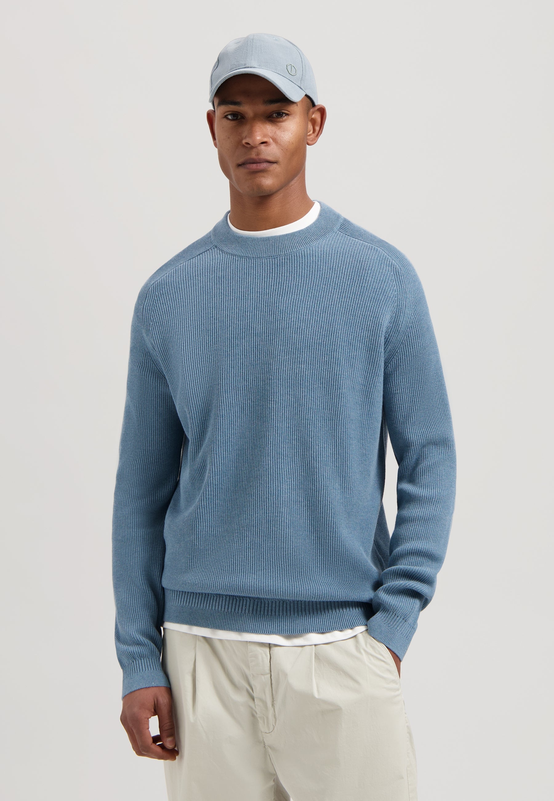 dstrezzed Pedro Crewneck Provincial Blue