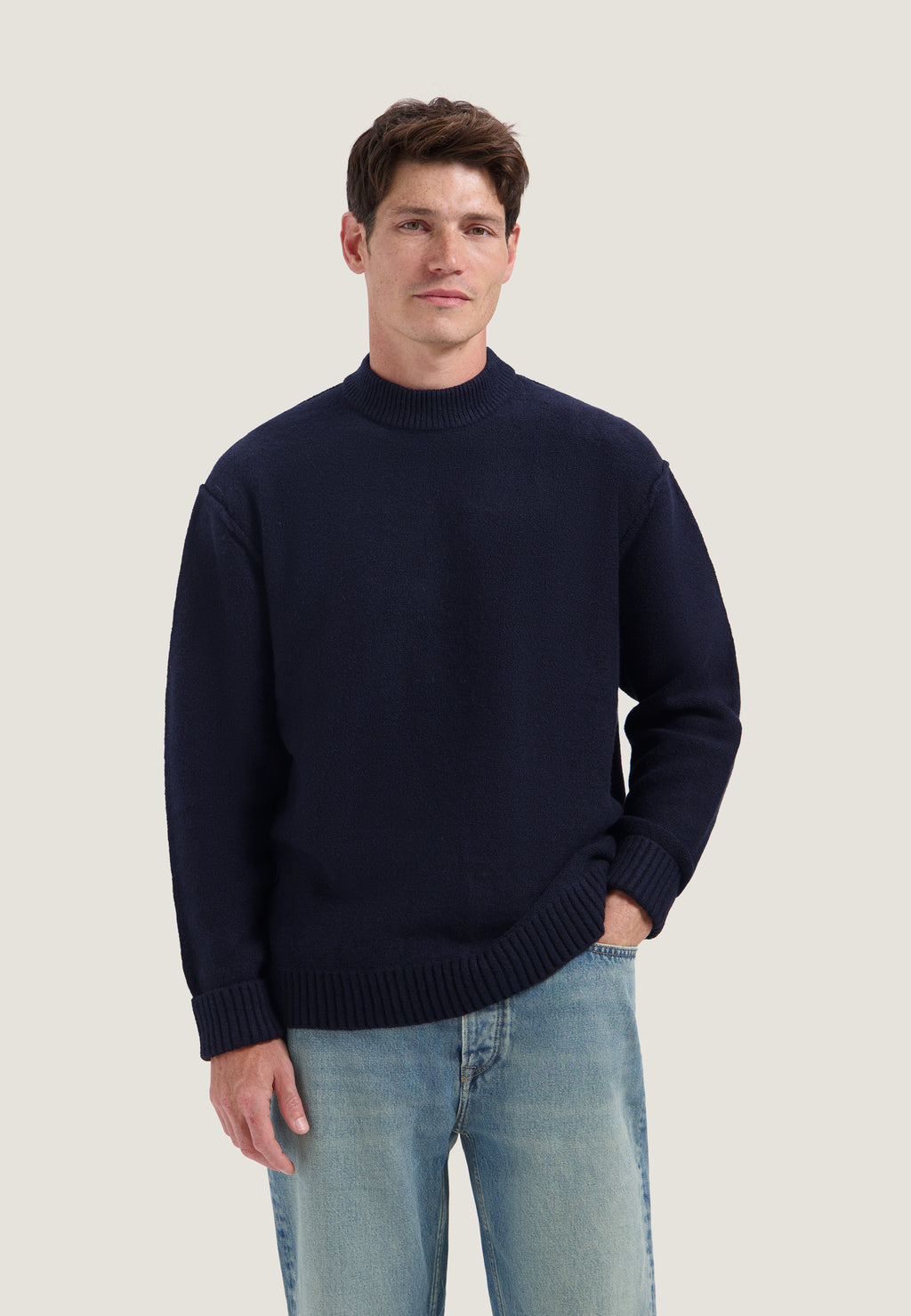 Dk. Navy Melange