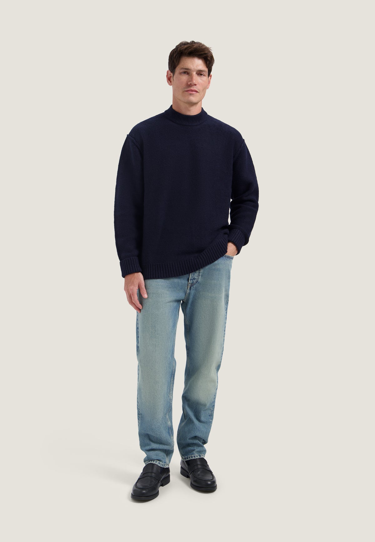 Dk. Navy Melange