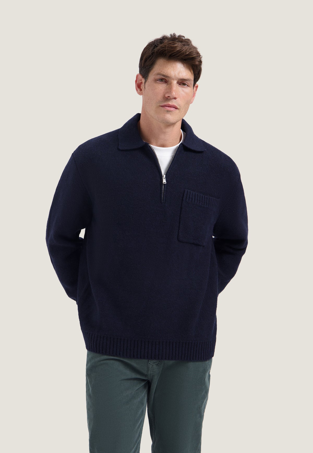 Dk. Navy Melange