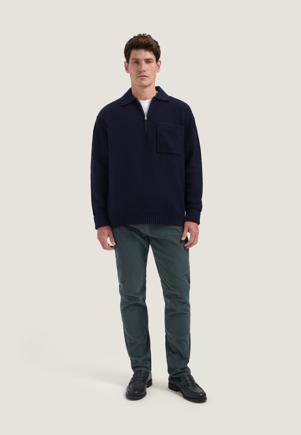 Dk. Navy Melange