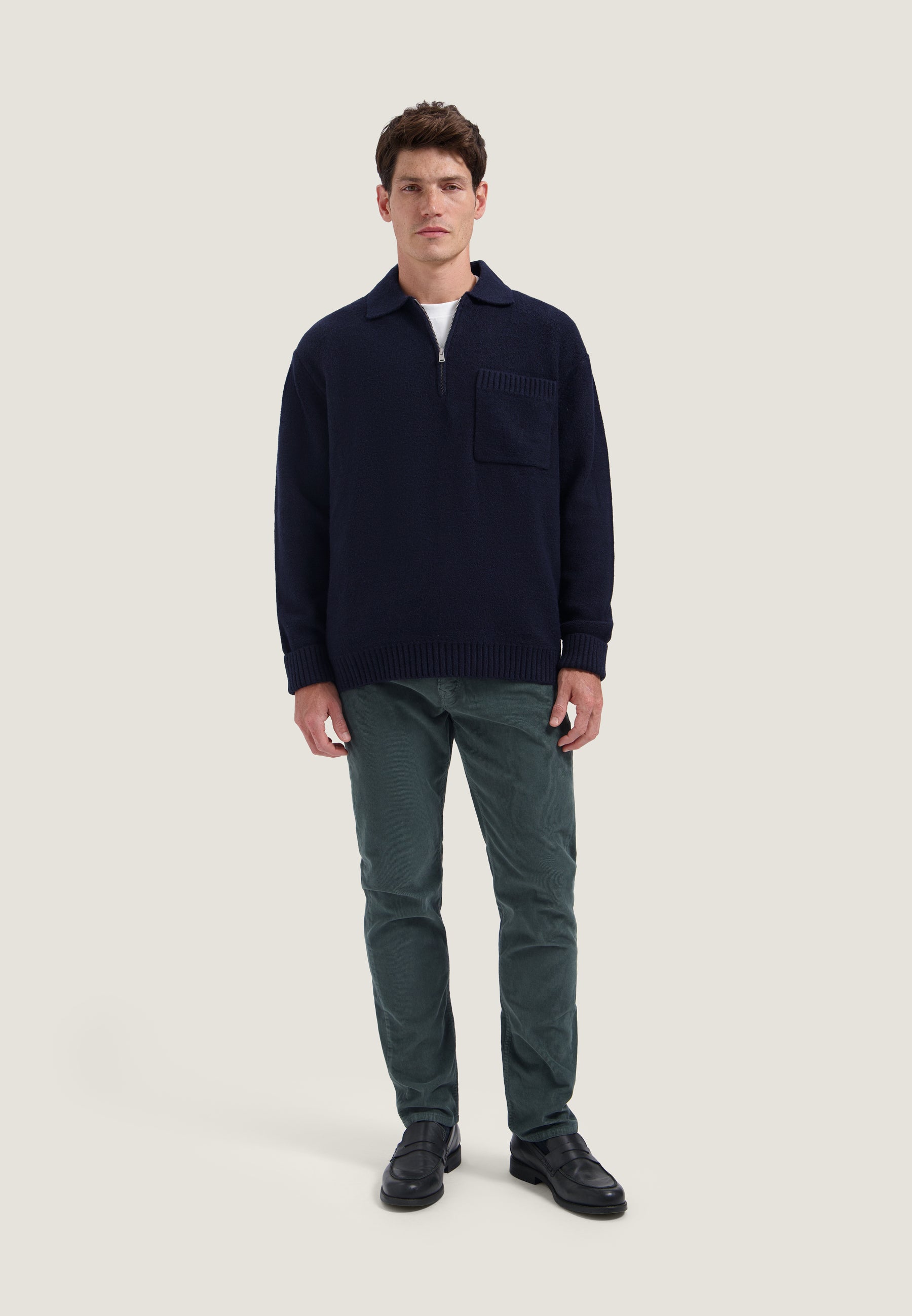 Dk. Navy Melange