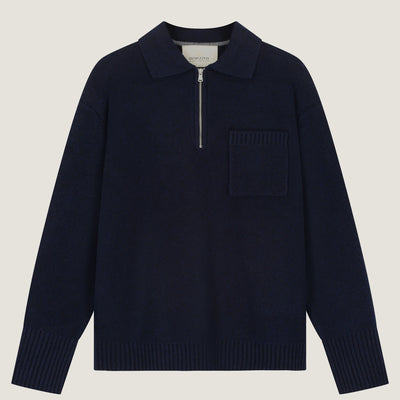 Dk. Navy Melange