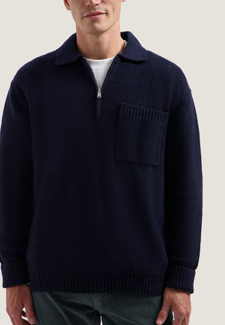 Dk. Navy Melange