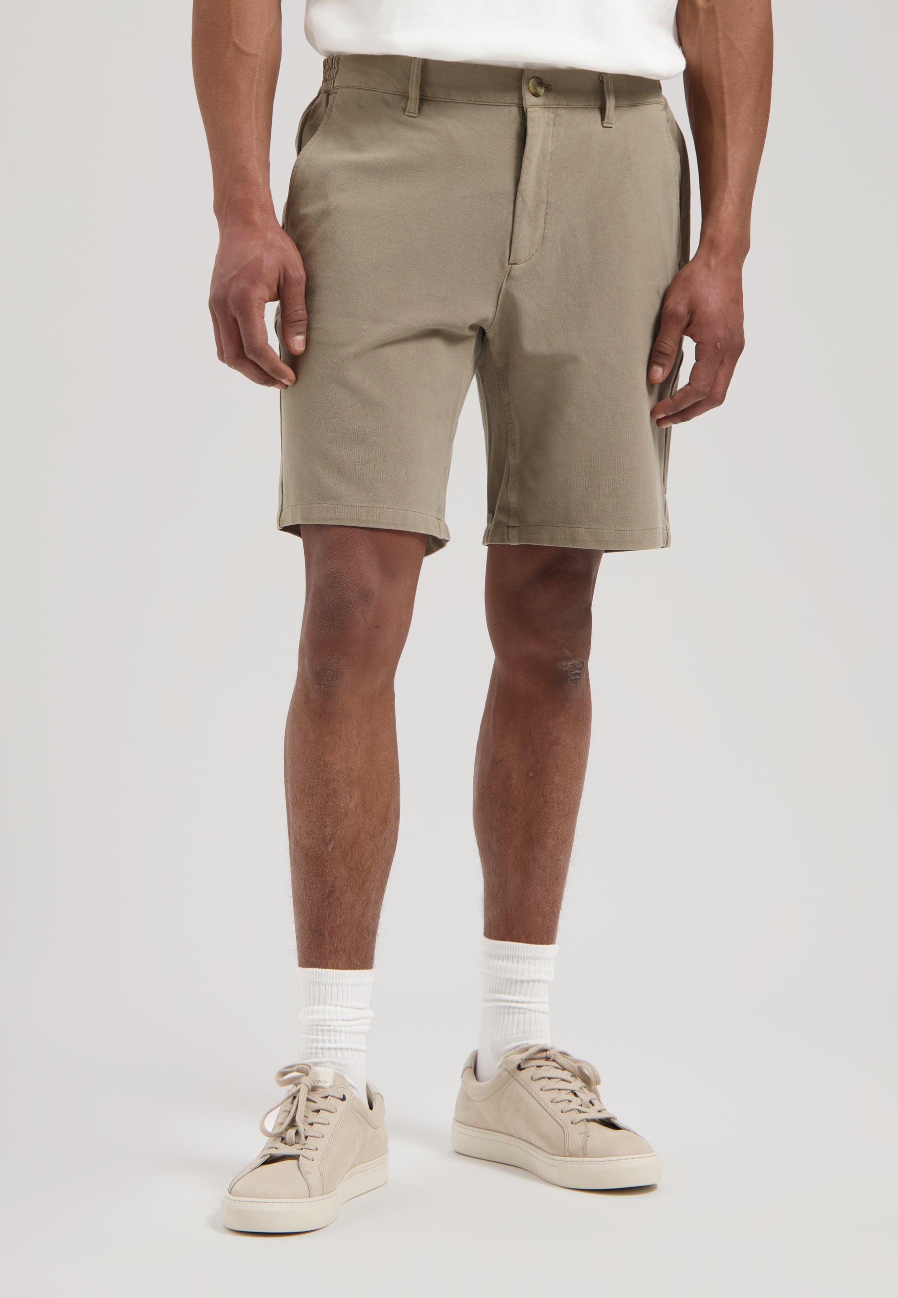 dstrezzed Logan Shorts Faded Piqué Timber Wolf